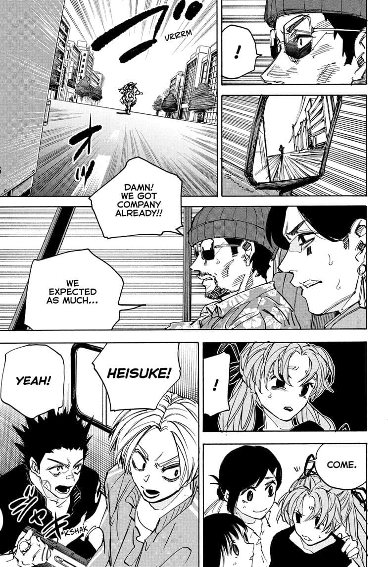 Sakamoto Days Manga Chapter 224 page 13 - Security Escort