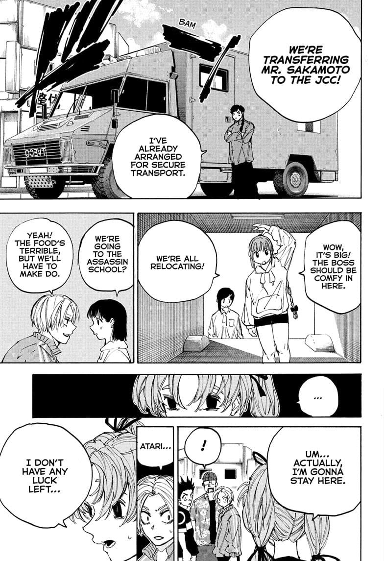 Sakamoto Days Manga Chapter 224 page 9 - Security Escort