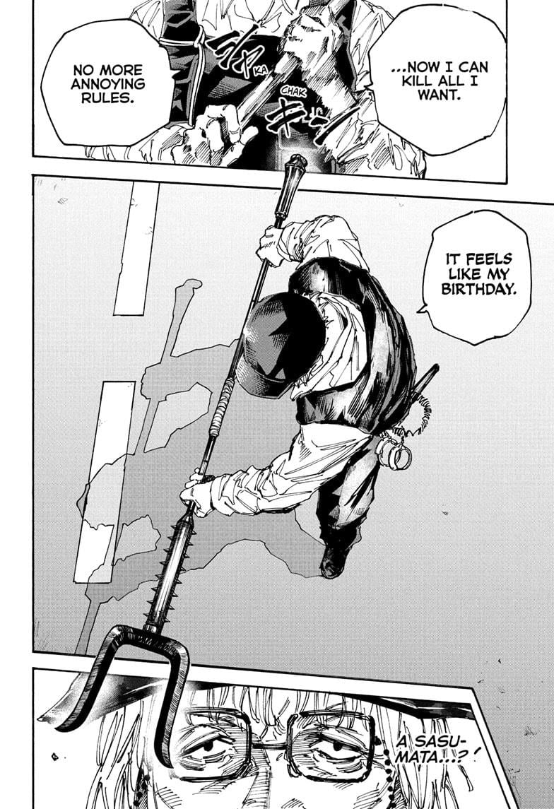 Sakamoto Days Manga Chapter 227 page 14 - Determined