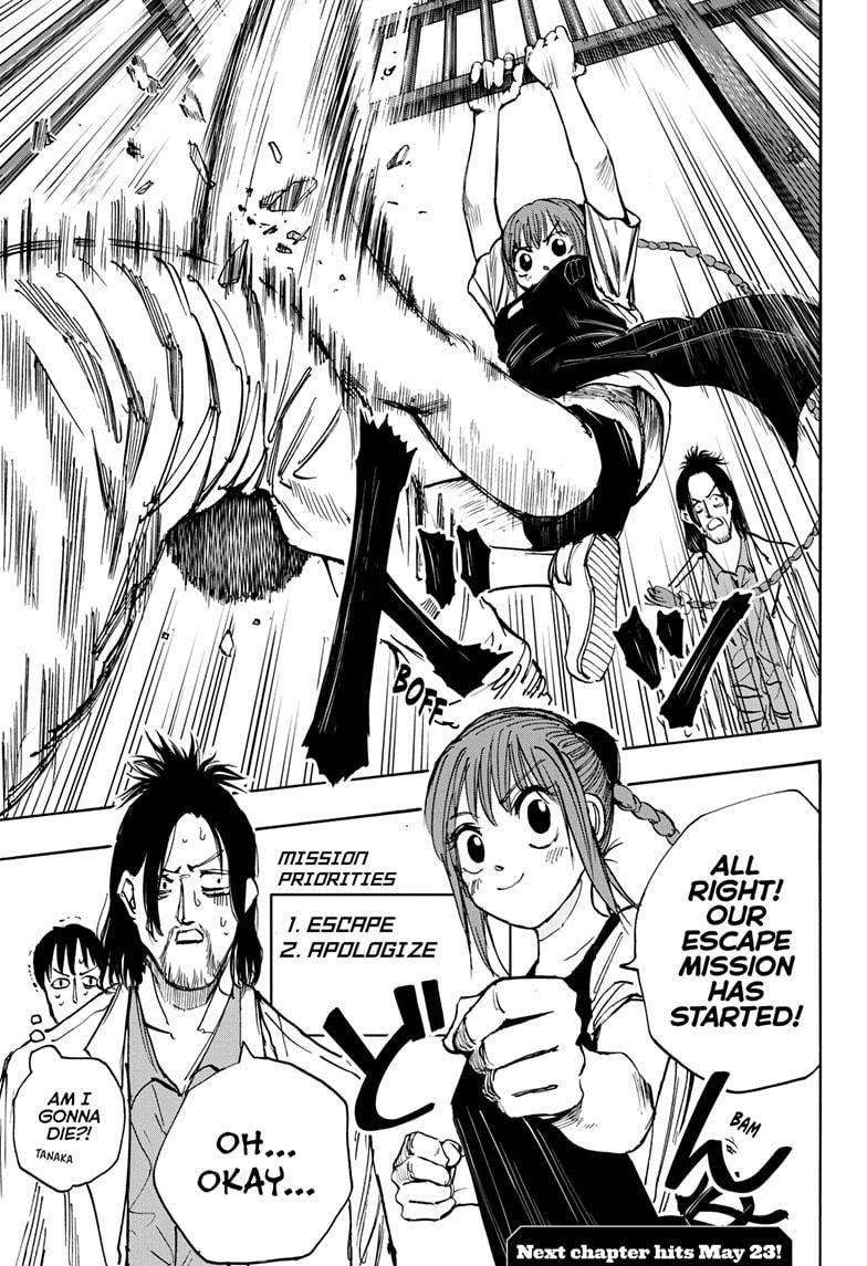 Sakamoto Days Manga Chapter 23 page 19 - Asakura and Shin