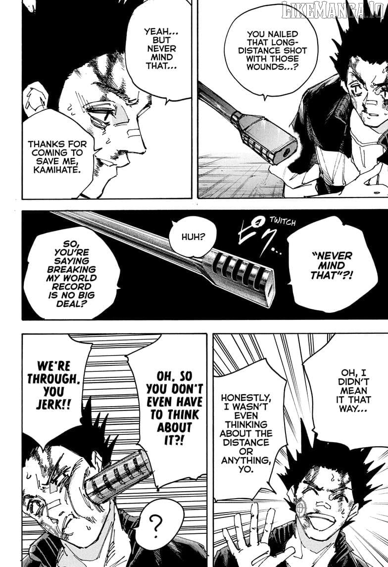 Sakamoto Days Manga Chapter 230 page 6 - Genius Sharpshooter