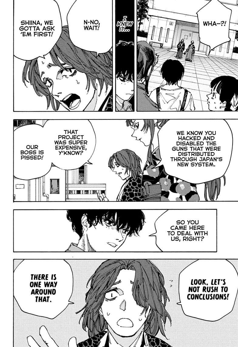 Sakamoto Days Manga Chapter 232 page 2 - Worry Wins