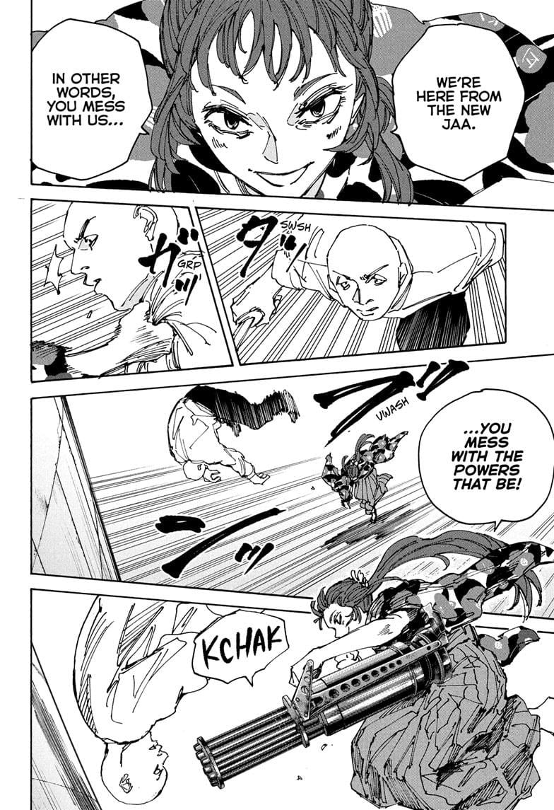 Sakamoto Days Manga Chapter 232 page 8 - Worry Wins