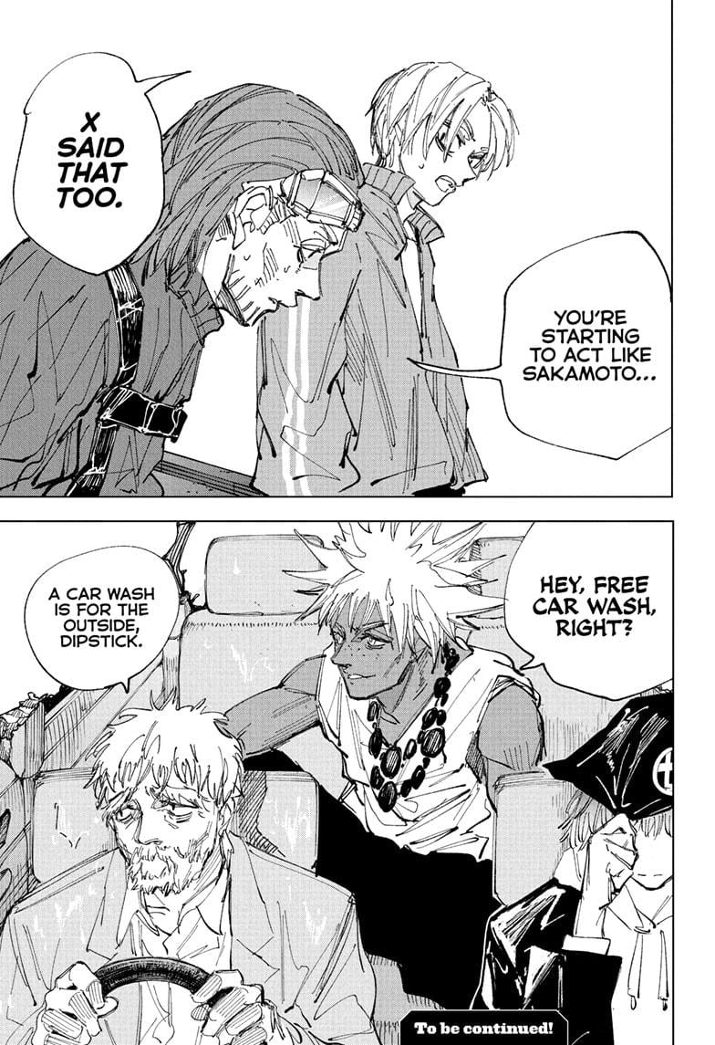 Sakamoto Days Manga Chapter 236 page 15 - Car Wash