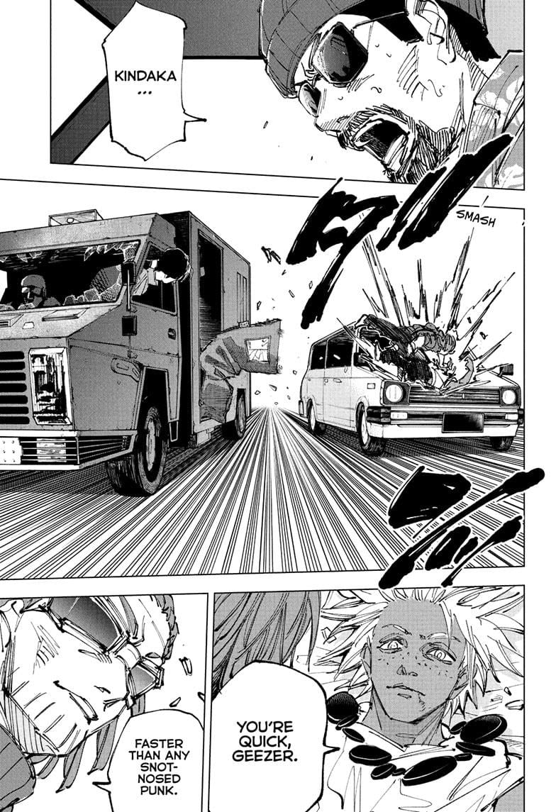 Sakamoto Days Manga Chapter 236 page 9 - Car Wash