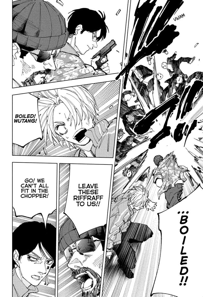 Sakamoto Days Manga Chapter 239 page 6 - Tinderbox