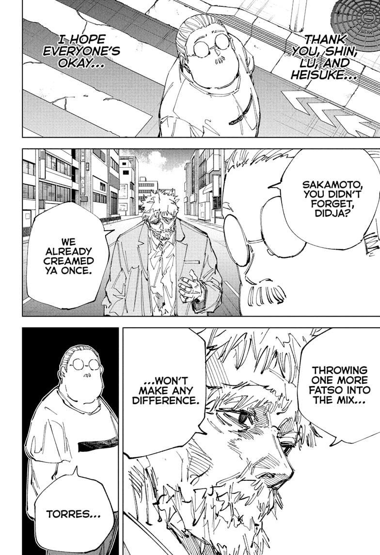 Sakamoto Days Manga Chapter 241 page 4 - Generous Serving