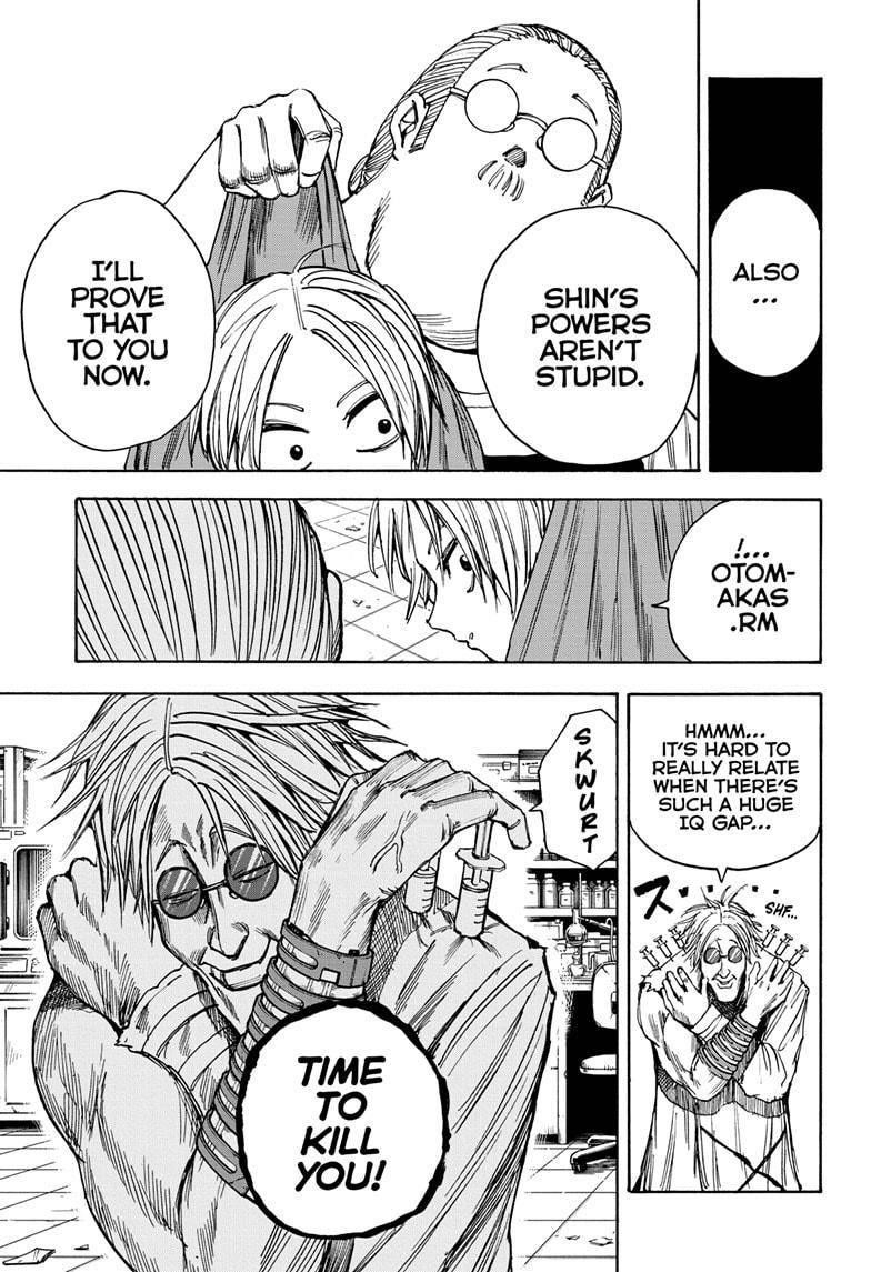Sakamoto Days Manga Chapter 25 page 11 - Science Bastard