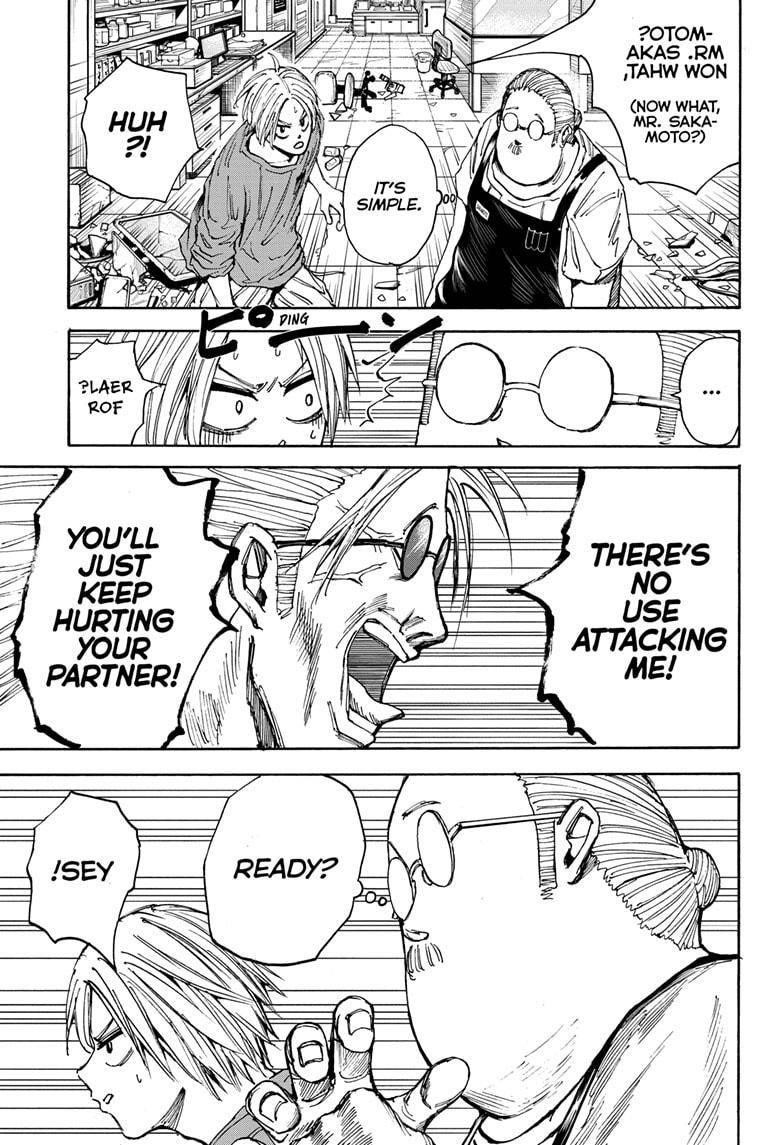 Sakamoto Days Manga Chapter 25 page 13 - Science Bastard