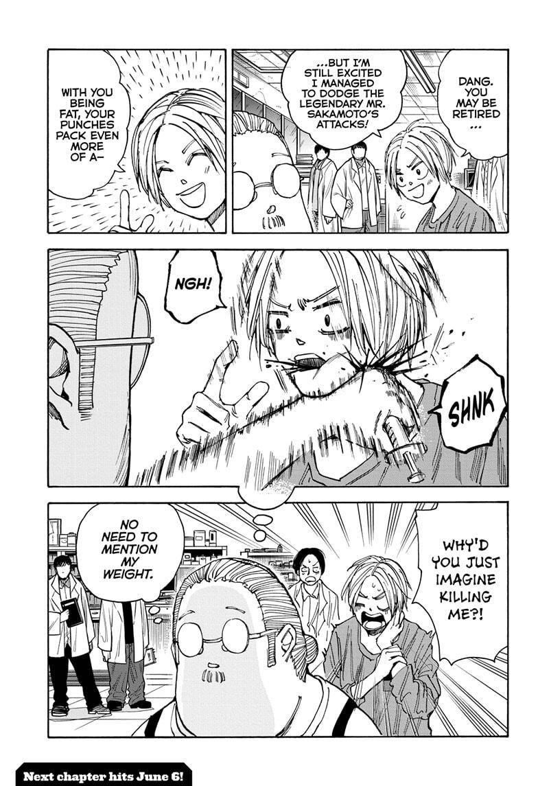 Sakamoto Days Manga Chapter 25 page 18 - Science Bastard