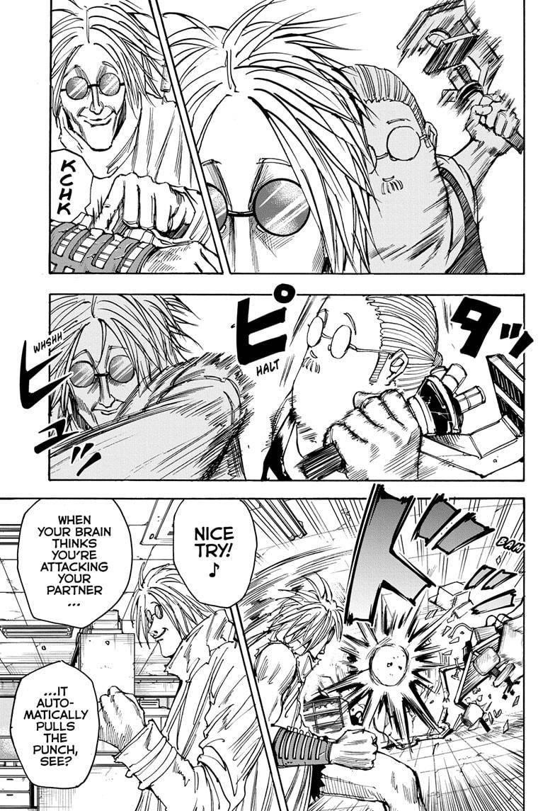 Sakamoto Days Manga Chapter 25 page 7 - Science Bastard