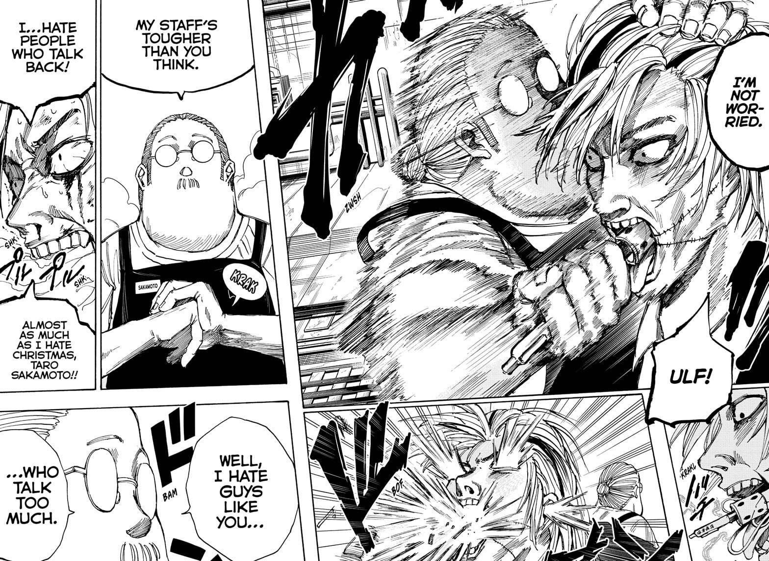 Sakamoto Days Manga Chapter 27 page 17 - Sakamoto's Vs the Lab