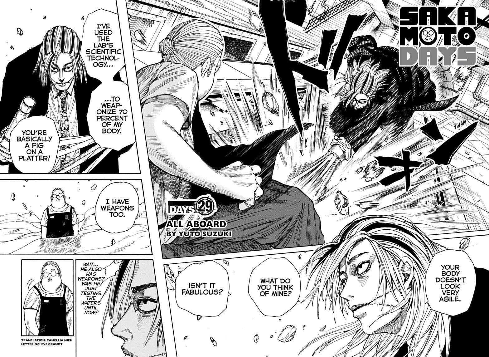 Sakamoto Days Manga Chapter 29 page 2 - All Aboard