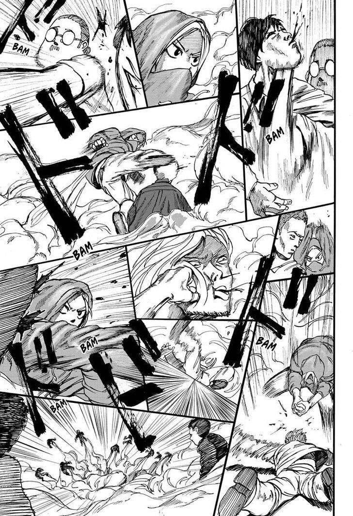 Sakamoto Days Manga Chapter 3 page 19 - Officer Nakase and the Mysterious Hero