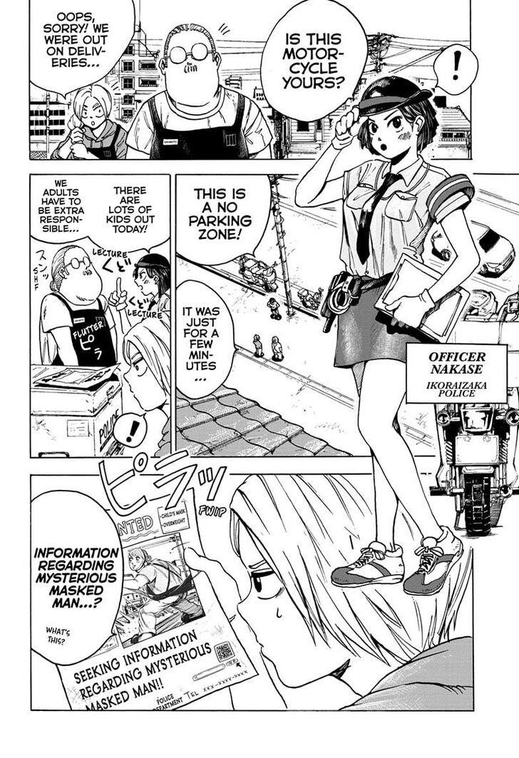 Sakamoto Days Manga Chapter 3 page 2 - Officer Nakase and the Mysterious Hero