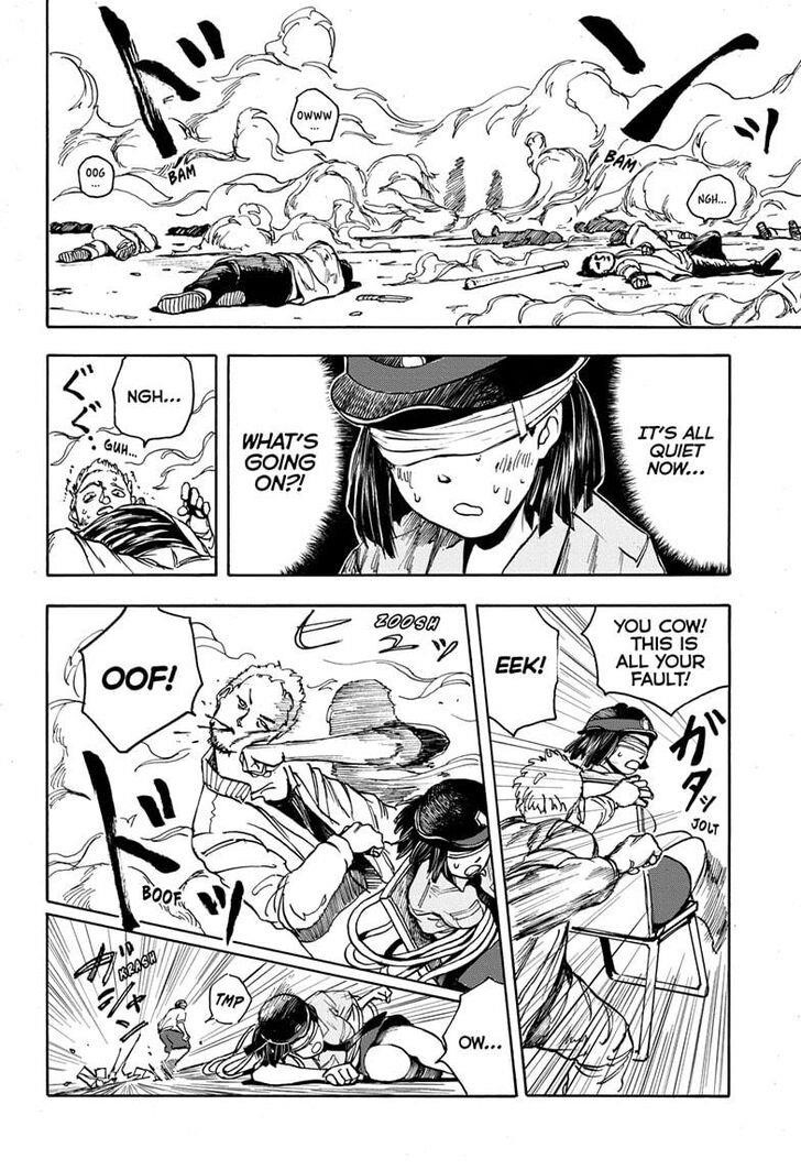 Sakamoto Days Manga Chapter 3 page 20 - Officer Nakase and the Mysterious Hero