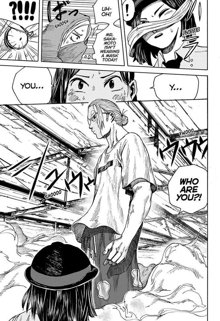 Sakamoto Days Manga Chapter 3 page 21 - Officer Nakase and the Mysterious Hero