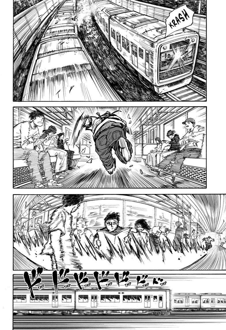 Sakamoto Days Manga Chapter 30 page 12 - Quiet on the Train