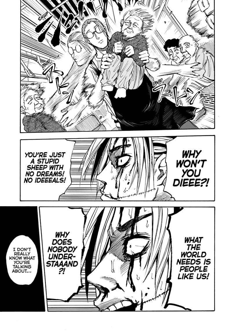 Sakamoto Days Manga Chapter 30 page 15 - Quiet on the Train