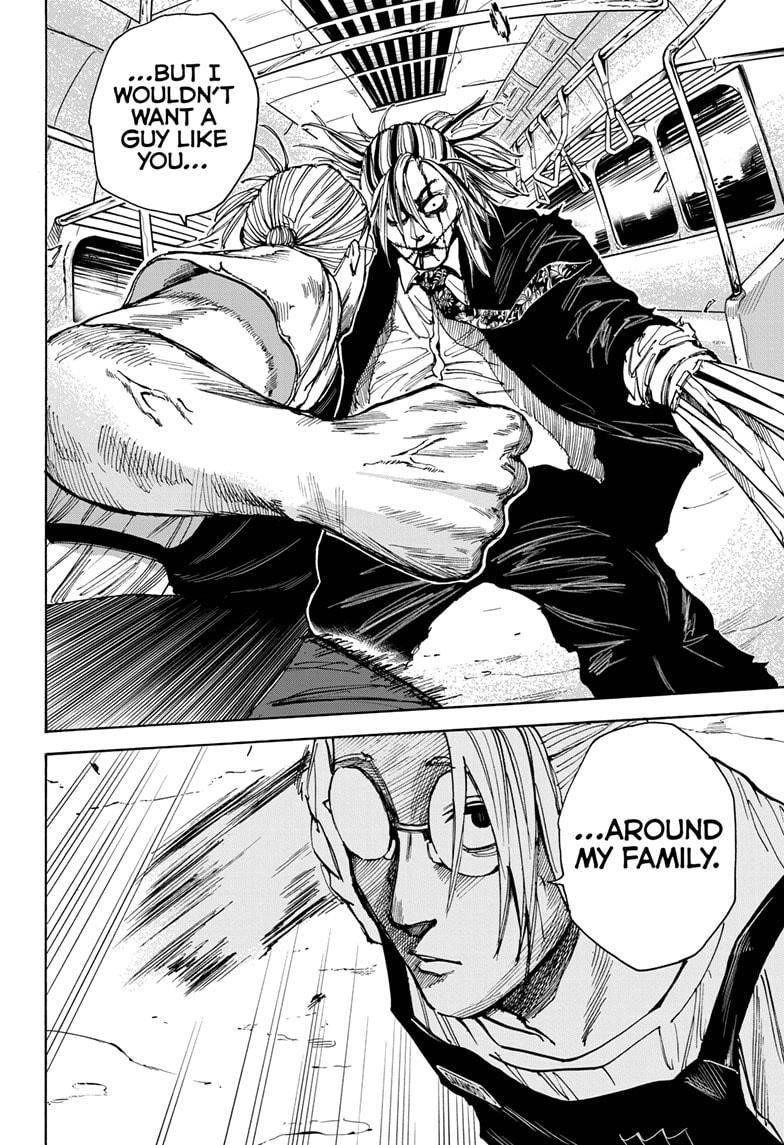 Sakamoto Days Manga Chapter 30 page 16 - Quiet on the Train