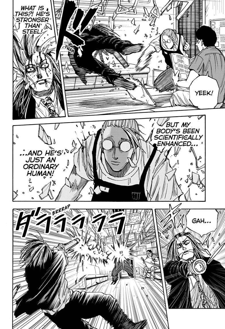 Sakamoto Days Manga Chapter 30 page 8 - Quiet on the Train