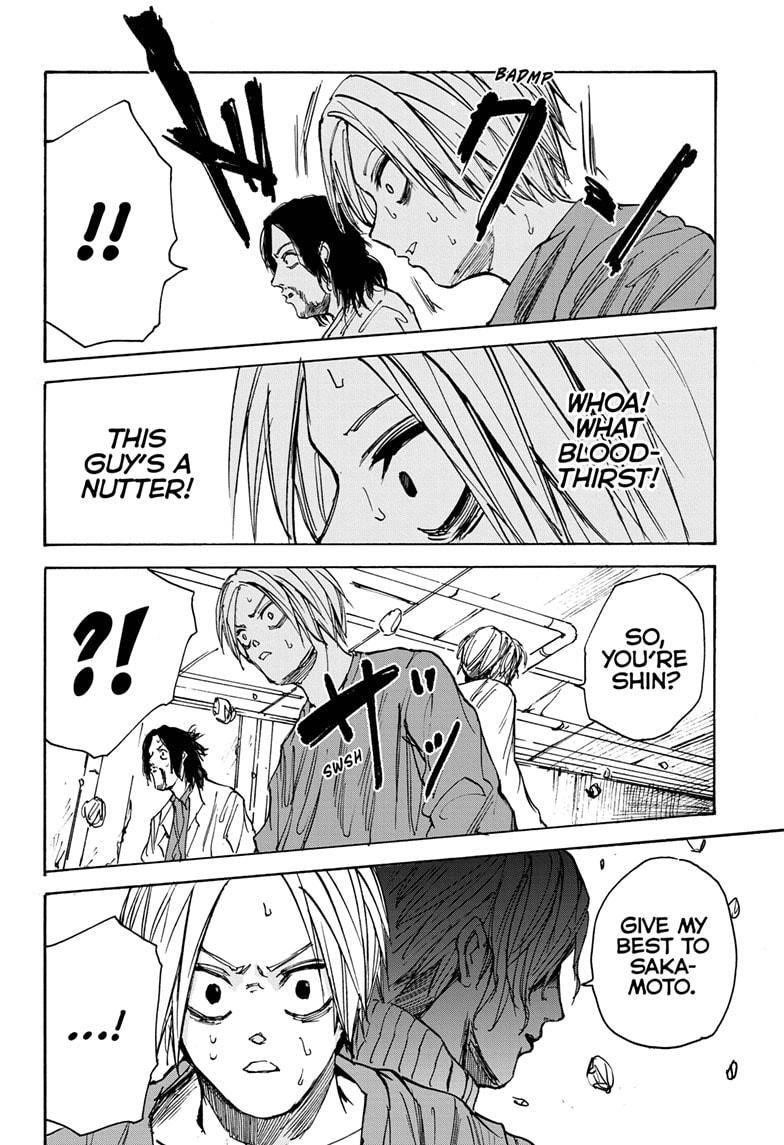 Sakamoto Days Manga Chapter 31 page 14 - See?