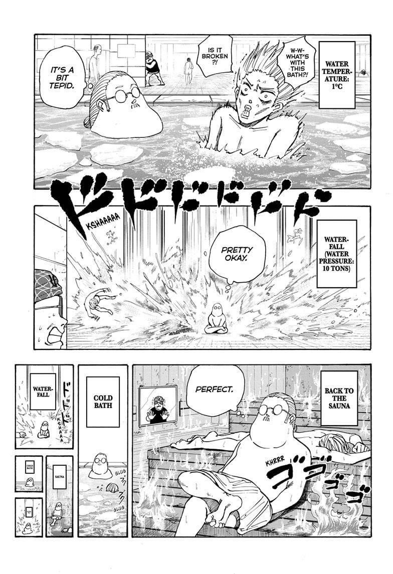 Sakamoto Days Manga Chapter 32 page 11 - Bathhouse Mode