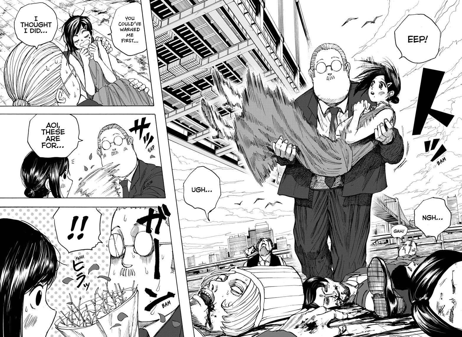 Sakamoto Days Manga Chapter 33 page 14 - Surprise