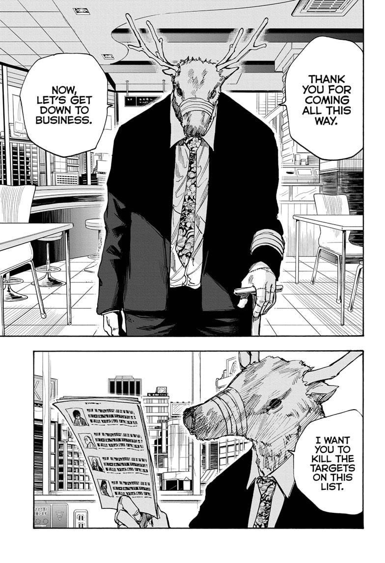 Sakamoto Days Manga Chapter 37 page 13 - Death Row Prisoner