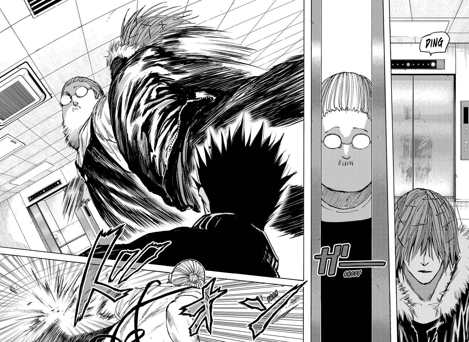 Sakamoto Days Manga Chapter 45 page 21 - Strong Assault