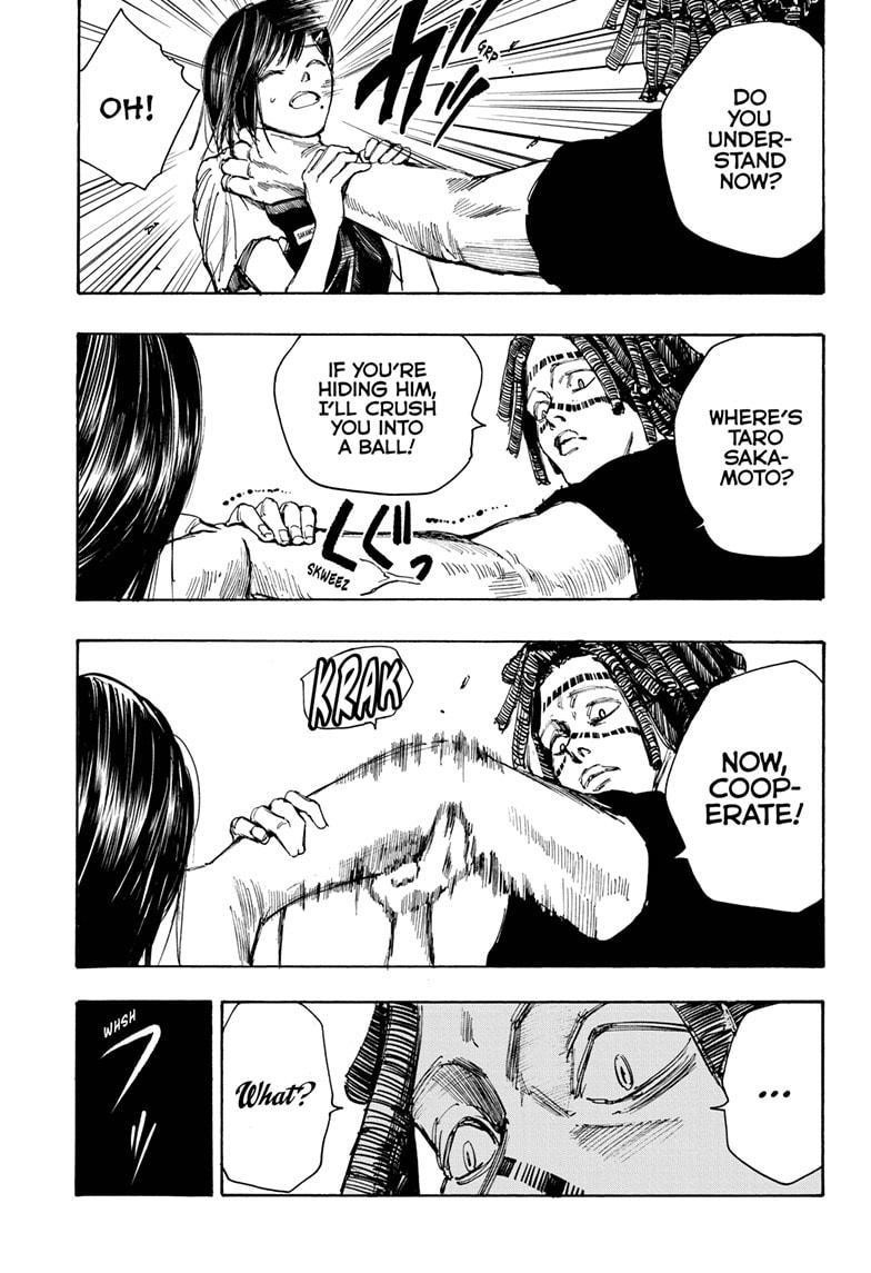 Sakamoto Days Manga Chapter 45 page 8 - Strong Assault