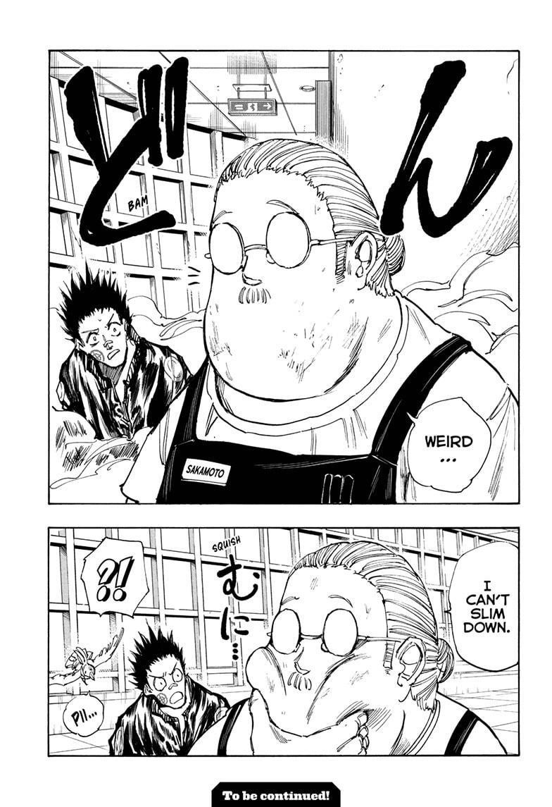 Sakamoto Days Manga Chapter 46 page 19 - Bad Luck