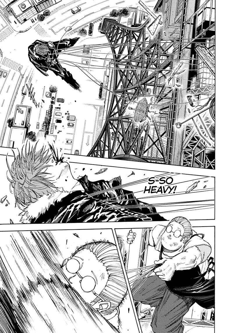 Sakamoto Days Manga Chapter 49 page 10 - Round and Round the Tower