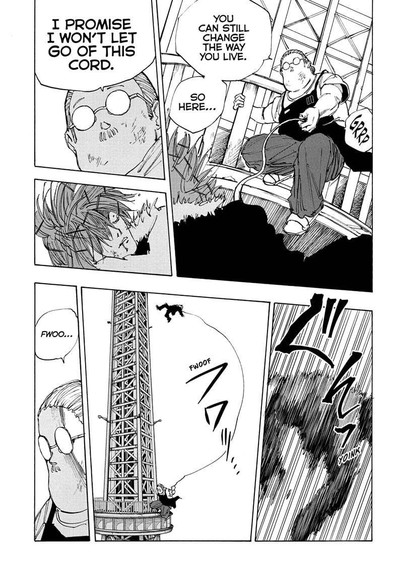 Sakamoto Days Manga Chapter 49 page 14 - Round and Round the Tower