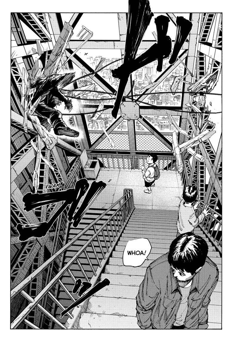 Sakamoto Days Manga Chapter 49 page 17 - Round and Round the Tower