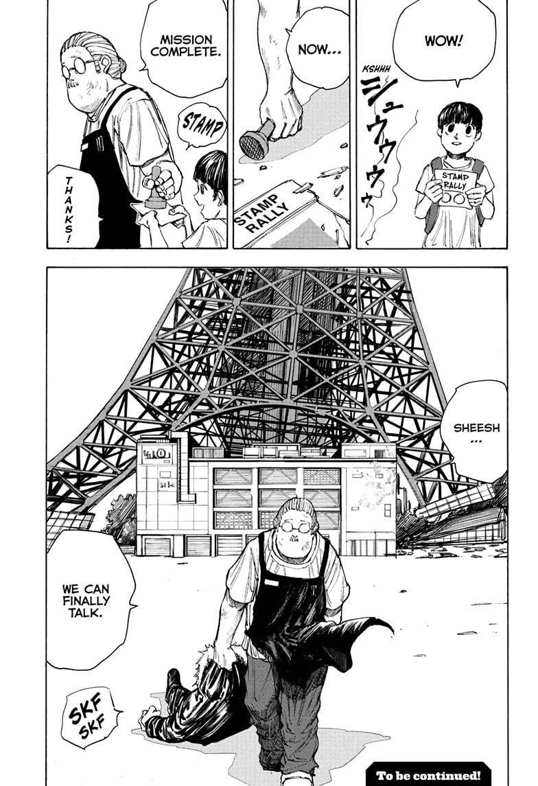 Sakamoto Days Manga Chapter 49 page 18 - Round and Round the Tower