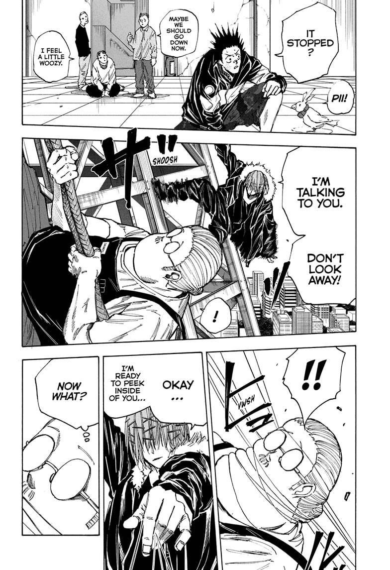 Sakamoto Days Manga Chapter 49 page 4 - Round and Round the Tower