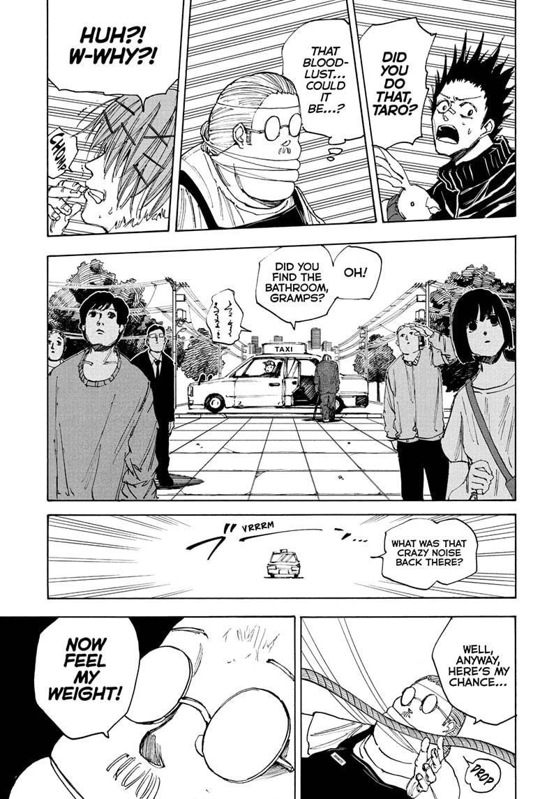 Sakamoto Days Manga Chapter 49 page 8 - Round and Round the Tower
