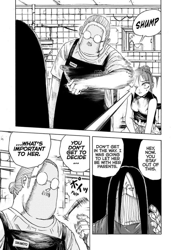 Sakamoto Days Manga Chapter 5 page 5 - Vs. Son Hee and Bacho