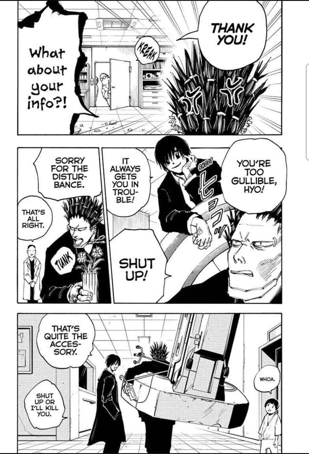 Sakamoto Days Manga Chapter 55 page 17 - Break