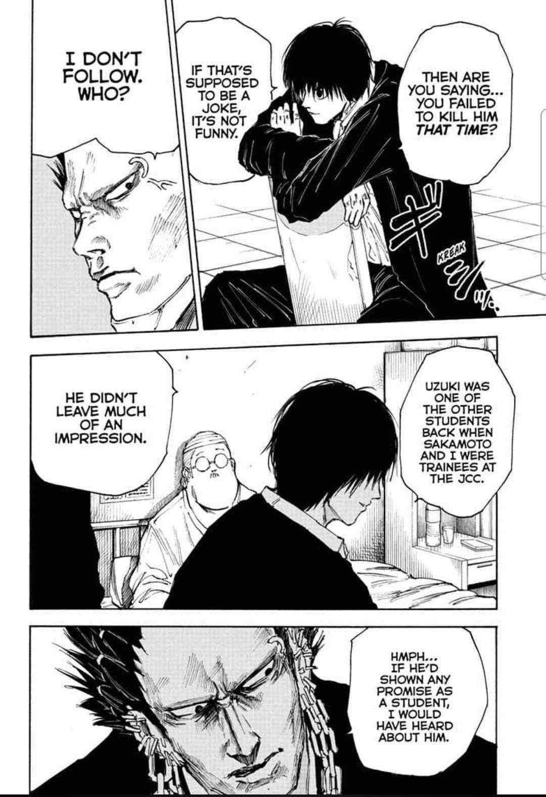 Sakamoto Days Manga Chapter 55 page 7 - Break