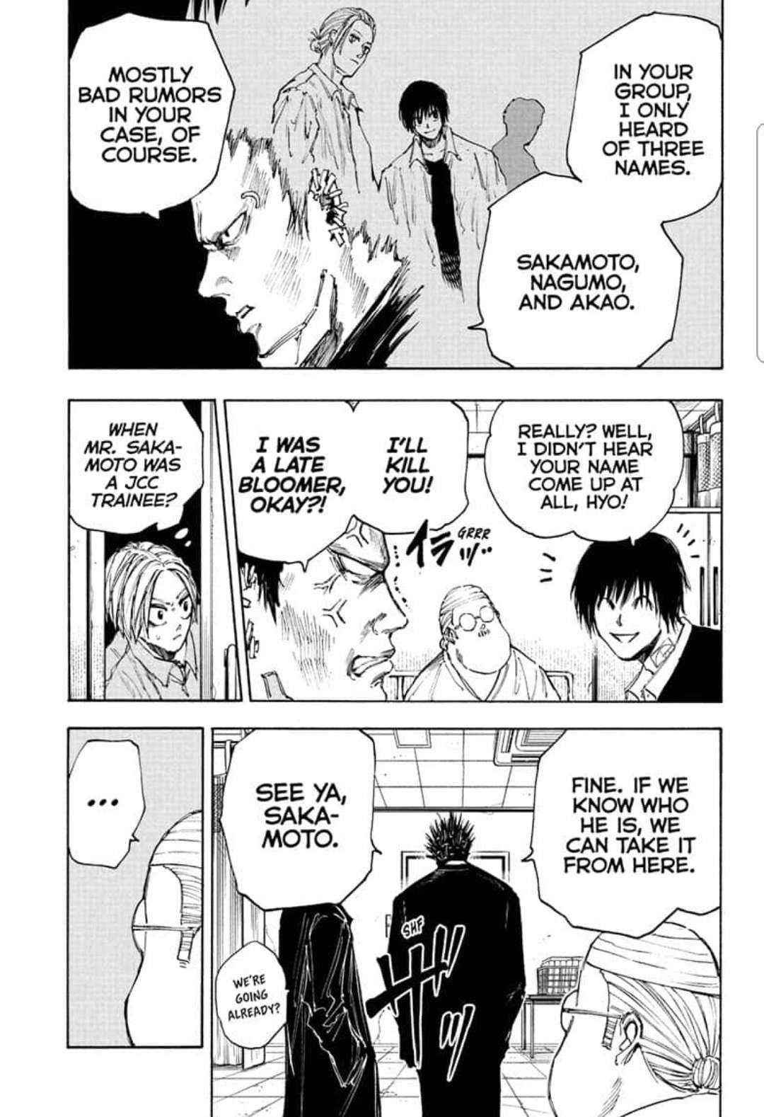 Sakamoto Days Manga Chapter 55 page 8 - Break