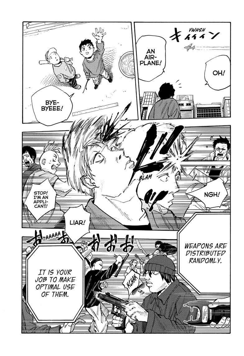 Sakamoto Days Manga Chapter 57 page 10 - Have a Nice Flight