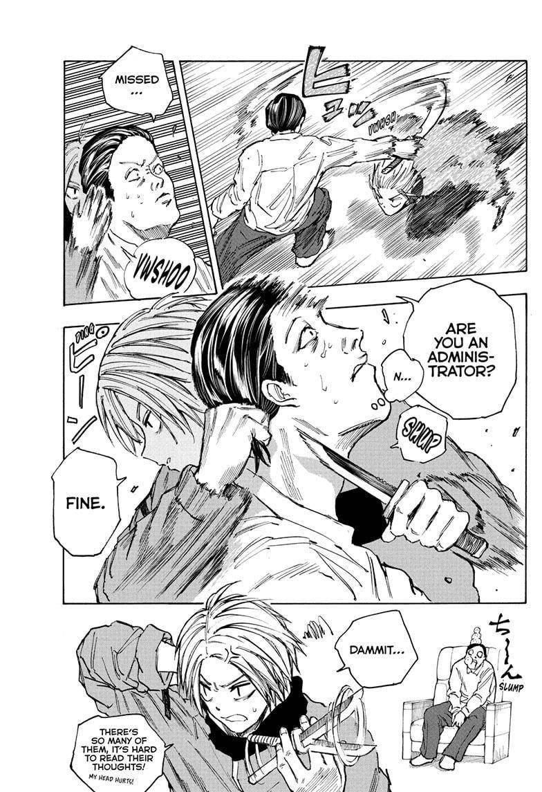 Sakamoto Days Manga Chapter 57 page 14 - Have a Nice Flight