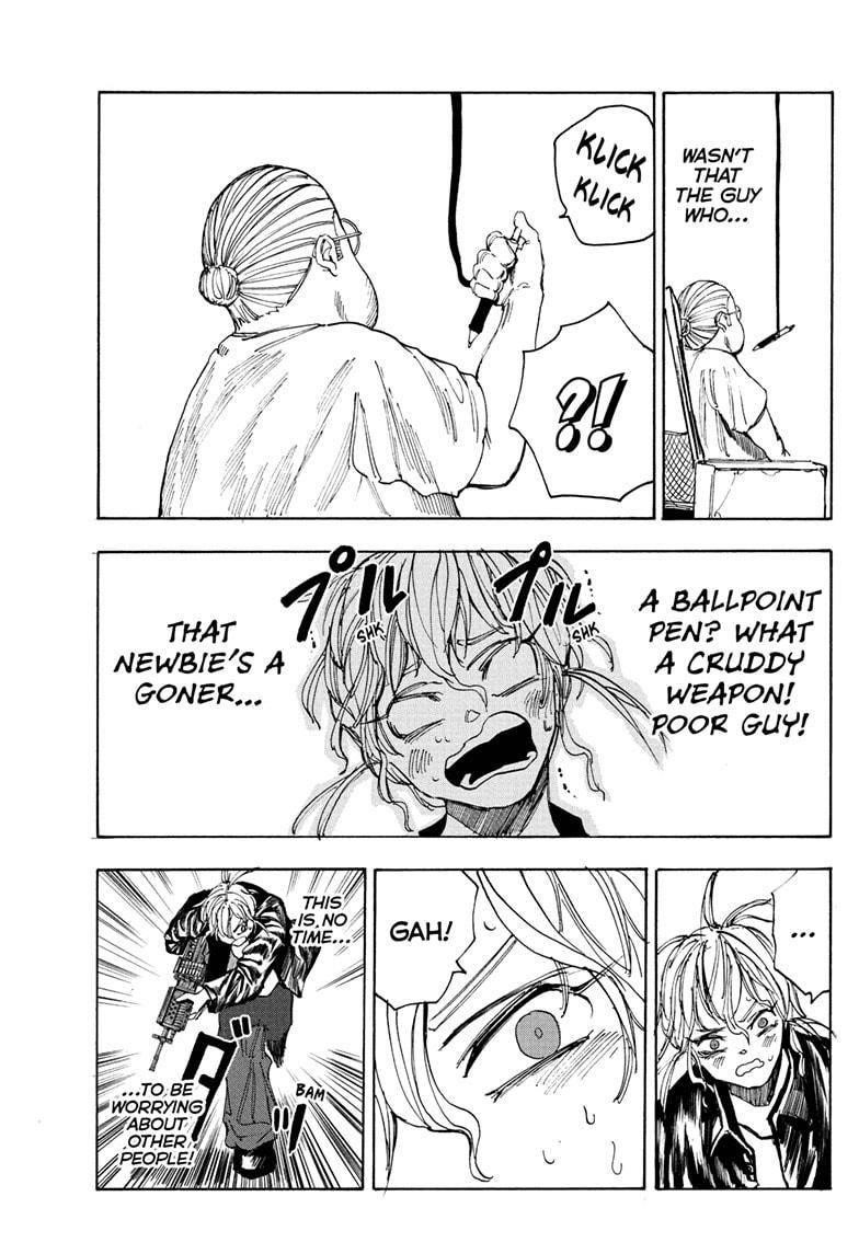 Sakamoto Days Manga Chapter 57 page 16 - Have a Nice Flight