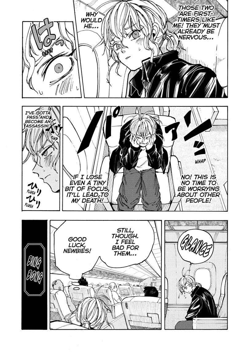 Sakamoto Days Manga Chapter 57 page 5 - Have a Nice Flight