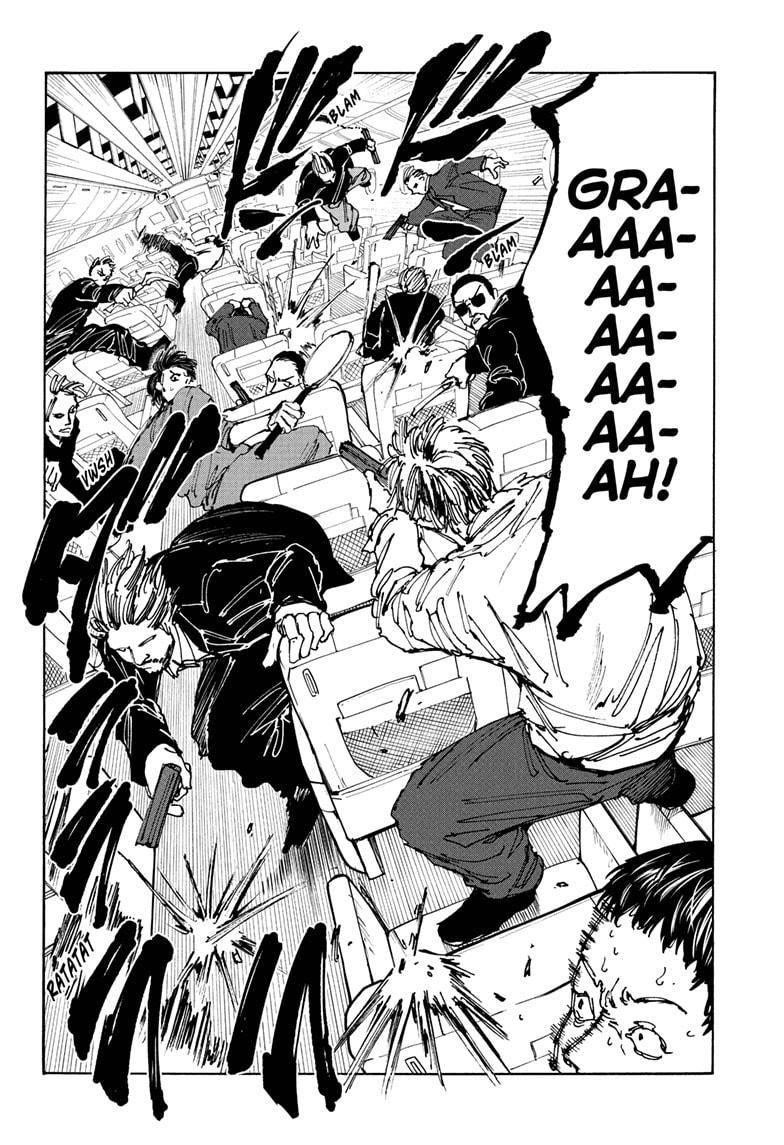 Sakamoto Days Manga Chapter 57 page 9 - Have a Nice Flight