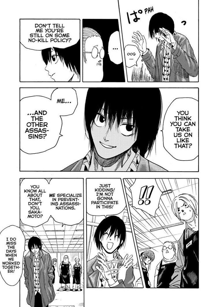 Sakamoto Days Manga Chapter 6 page 11 - Nagumo