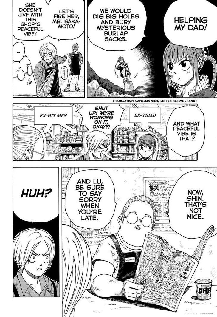 Sakamoto Days Manga Chapter 6 page 2 - Nagumo