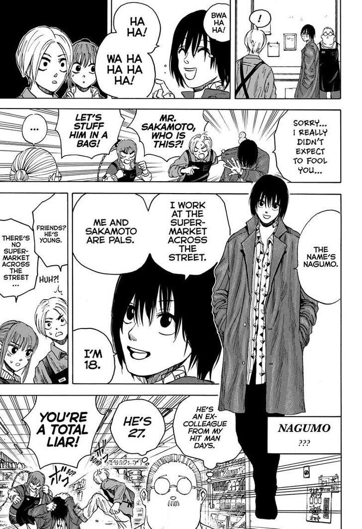 Sakamoto Days Manga Chapter 6 page 7 - Nagumo
